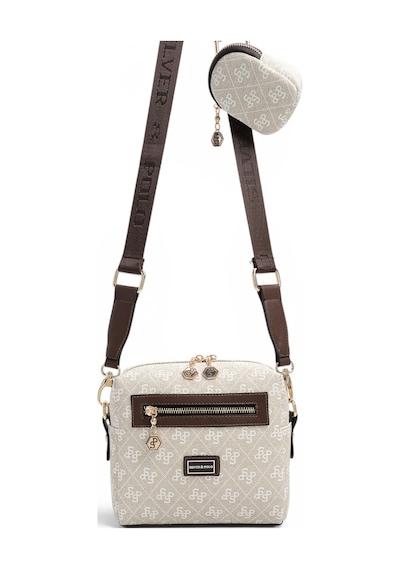 Silver & Polo Silver Polo Kadın Çapraz Çanta 1038 Taş- Açık Taba