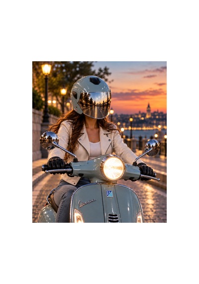 Sw 700 / 733 Yarım Açık Kask Nardo Gri