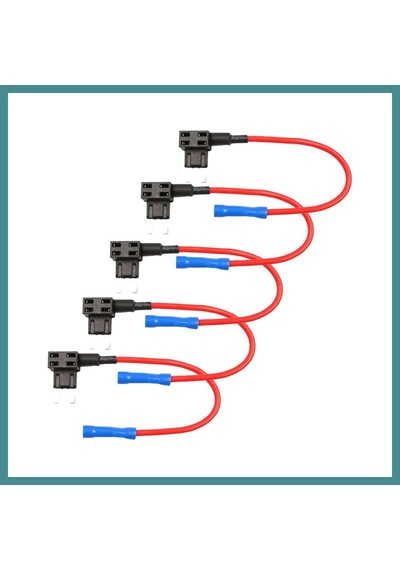 Trendexa Mini Bıçak Sigorta Çoklayıcı Fuse Tap 5 Adet Mac Diğer