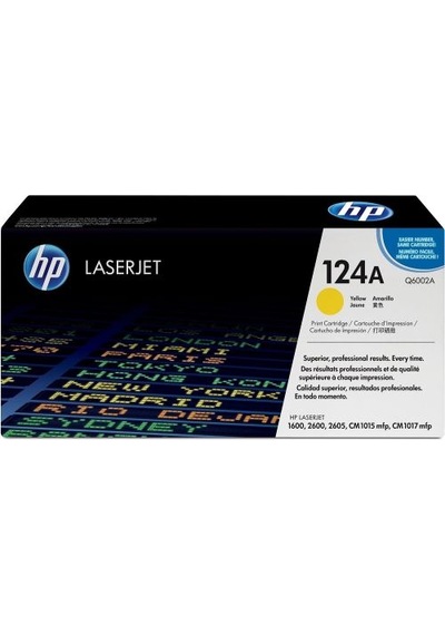 Hp Q6002A (124A) Sarı Toner - Hp 1600 / 2600 Tone N11.58236
