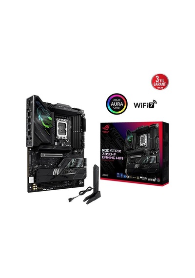 Asus Rog Strıx Z890-f Gamıng Wıfı-7 Ddr5 Thunderbolt-hdmı Dp Pcıe 5.0 1851p Atx