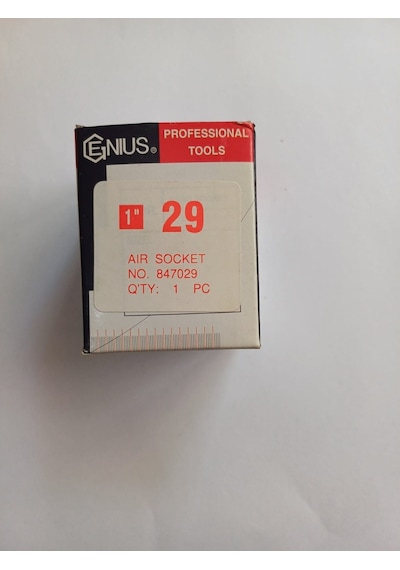 Genius Darbeli Lokma 1" -29mm Boy 60mm, 1 Adet