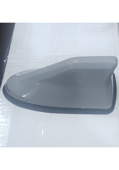Audi A2 Uyumlu Köpek Balığı Balık Sırtı Shark Anten Gri Gri Silikonlu