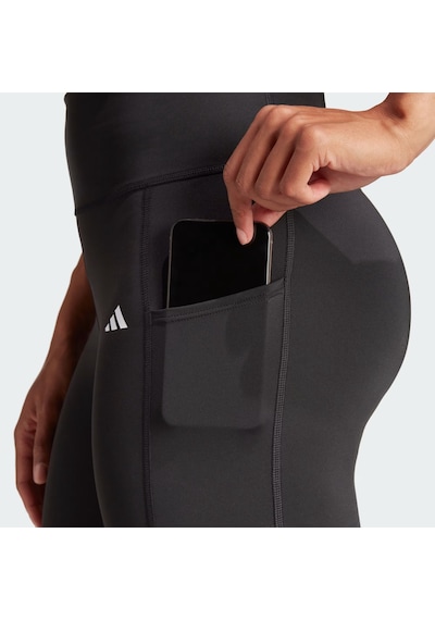 Adidas Optime 7-ınch Kadın Tayt Iq2686 Siyah