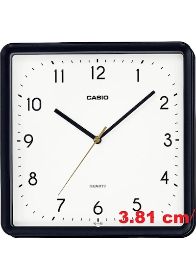 Casio Iq-152-1df Analog Duvar Saati Beyaz - Siyah