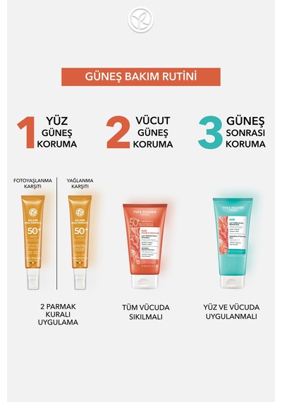 Yves Rocher Güneş Sonrası Vücut Losyonu - 3ü 1 Arada / Sun Double Defense - Boğa Dikeni 200ml
