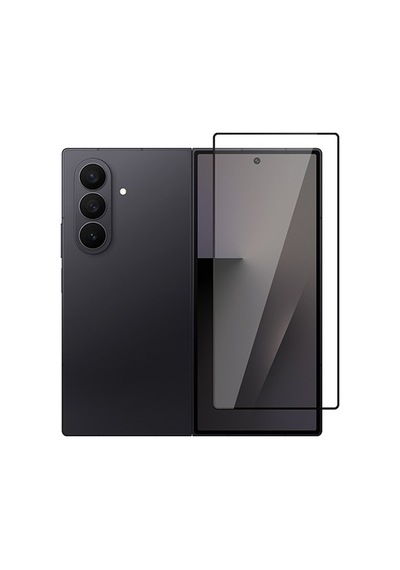 Vendas Samsung Galaxy Z Fold 7 Uyumlu Anti-static Güçlendirilmiş Kenarlı Cam Ekran Koruyucu