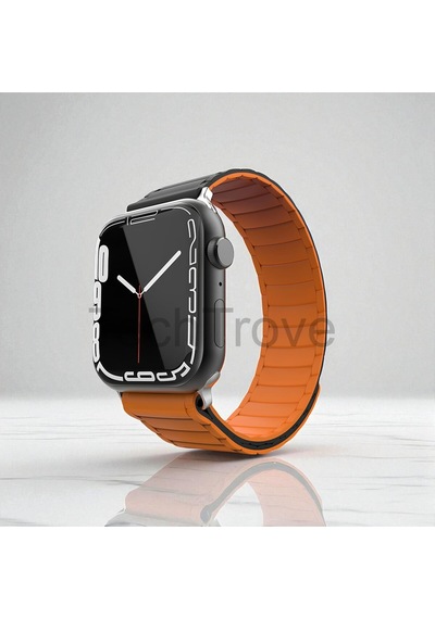 Apple Uyumlu Watch 49/46/45/44/42 Mm Series 10/9/8/7/6/5/4/3/se/ultra Kordon Silikon Yapı,