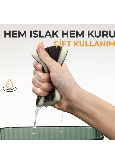 Sünger Zımpara 180 Kum Ahşap Mobilya Metal Tencere Tava Hobi Yatık El Zımparası Islak Kuru 2 Adet Diğer