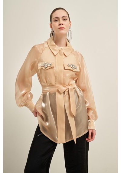 FTZ Women Ftz Organze Kap Beige 31022 Beige Bej