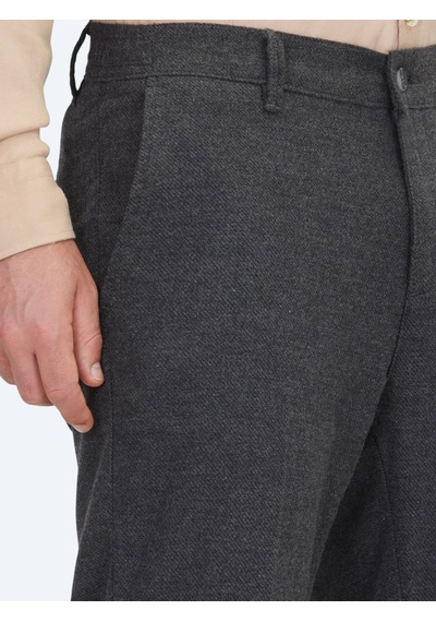 Kip Antrasit Dokuma Jogging Fit Casual Yün Karışımlı Pantolon Antrasit Kip Antrasit Dokuma Jogging Fit Casual Yün Karışımlı Pantolon Antrasit