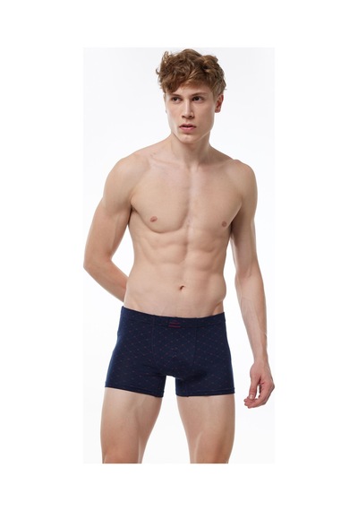 Malabadi Erkek Desenli Modal Boxer 3 Adet 3m251 Set-1