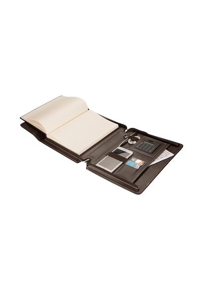 Organizer Ajanda Tarihsiz Düz 28x34.5 CM - Kahve Kahverengi
