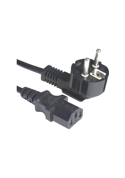 Flyoba Güç Kablosu 10A C13 To Schuko 2 Metre