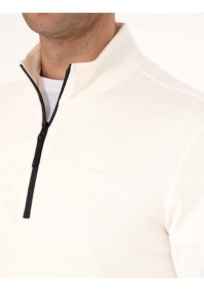 Pierre Cardin Erkek Ekru Sweatshirt 50314044-vr019 Ekru