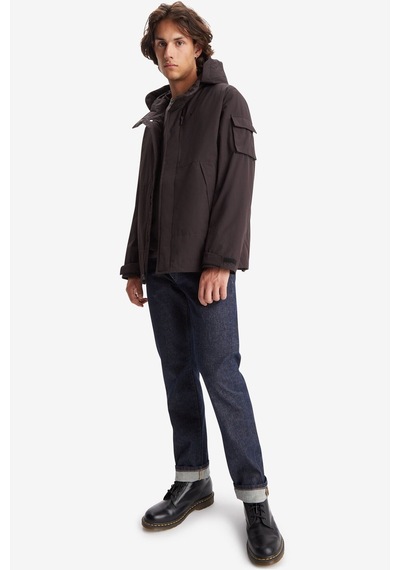 Dockers Rain Hoodie Black Siyah