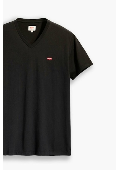 Levi's Erkek Orig HM V Yaka Siyah Tişört 85641-0016 Siyah