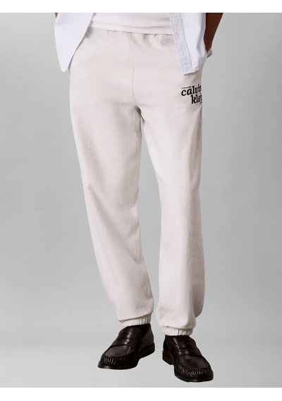 Calvin Klein Premıum Terry Graphı, P74 Beyaz Erkek Eşofman Altı
