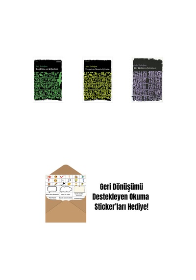 Taş Bina Ve Diğerleri + Hayatın Sessizliğinde + Bir Delinin Güncesi + Okuma Sticker'ları