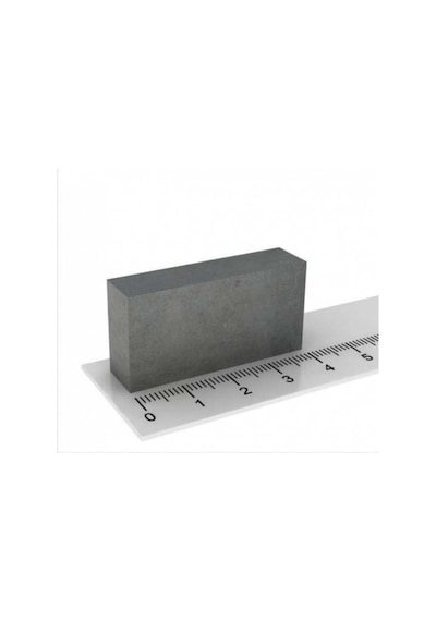 10 Adet 40X20X10 Köşeli Ferrit Kömür Seramik Magnet Mıknatıs
