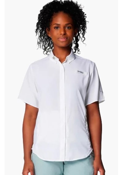 Columbia Columbıa Fl7277 Womens Tamıamı Iı Ss Shırt - 101 Beyaz