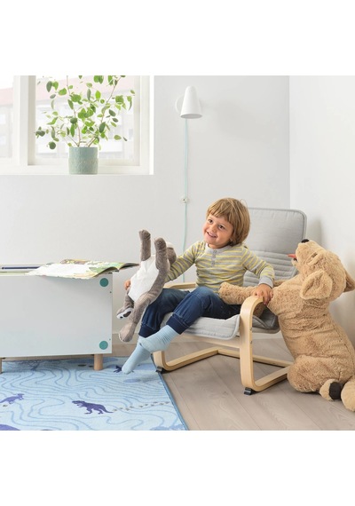 Ikea Bej Konforlu Berjer Koltuk - Çocuk Koltuğu