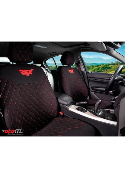 Otom Rsx Sport Koruyucu Oto Koltuk Minderi 2Li Set 550031629