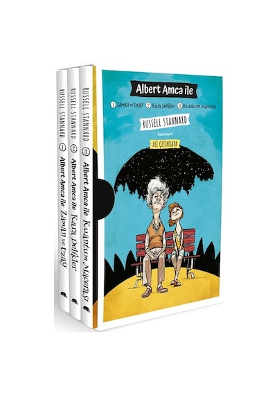 Albert Amca ile: Zaman ve UzayKara DeliklerKuantum Macerası-Set - Russell StannardKitap