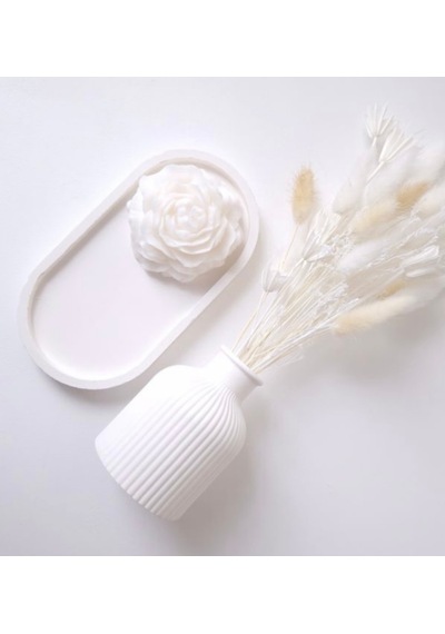 Bernami Vazo Pinterest Dekoratif Tabak Vazo Şakayık Mum Seti Beyaz Set Diğer