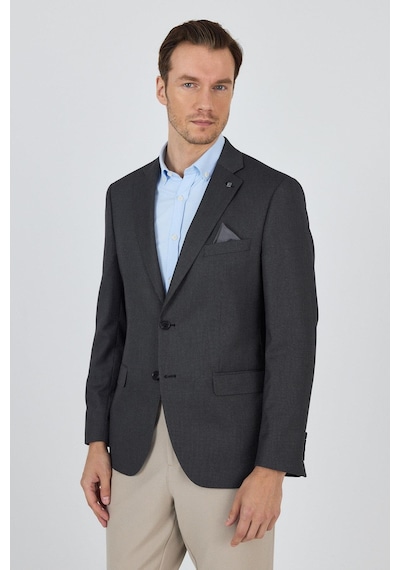 İmza Siyah Mono Yaka Armürlü Tam Astar Esnek 6 Drop Comfort Fit Classic Ceket 1002250153 Siyah İmza Siyah Mono Yaka Armürlü Tam Astar Esnek 6 Drop Comfort Fit Classic Ceket 1002250153 Siyah