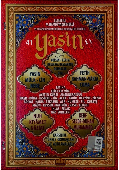 - 41 Yasin Tecvitli Kırık Mealli ,orta Boy