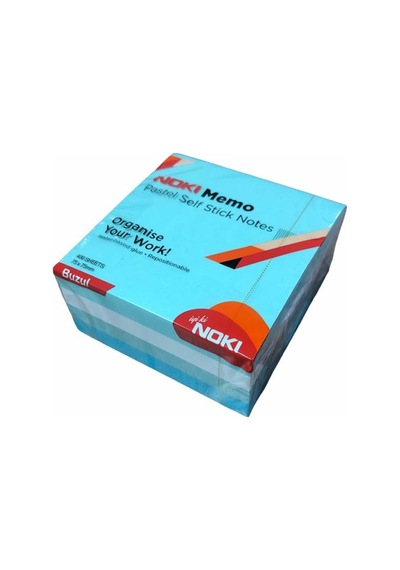 Noki Memo Buzul Küp Blok 75X75 Renkli 400 Yaprak