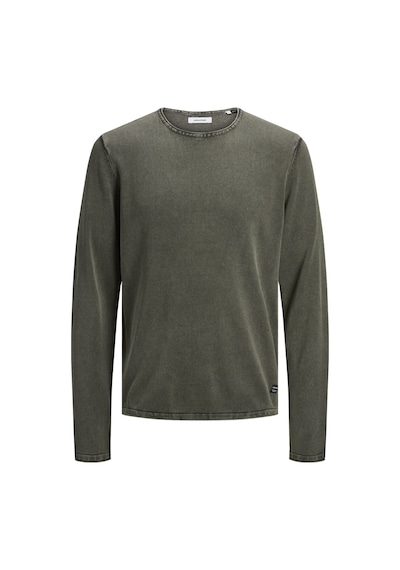 Jack & Jones Soluk Efektli Kazak-leo 12174001 Dusty Olive Kahverengi