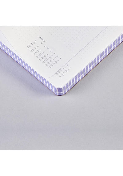 Nuuna Weekly Diary S 2024 Eclectic Planlayıcı Noktalı Defter Çok Renkli