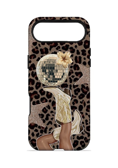 Velvoria Valestra Disco Leopar Apple Apple iPhone Uyumlu 17 Air Magsafe Koruma Kılıfı Valestra Magline - Disco Leopar