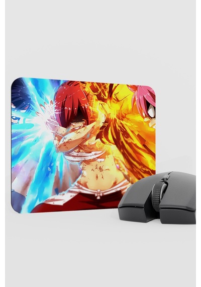 Fairy Tail Anime V3 - 22x18 Gaming Kauçuk Kaymaz Taban Mouse Pad Fare Altlığı