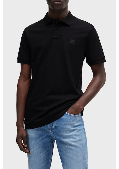 Boss Erkek Polo Yaka T Shirt 50507803 001 Siyah Siyah