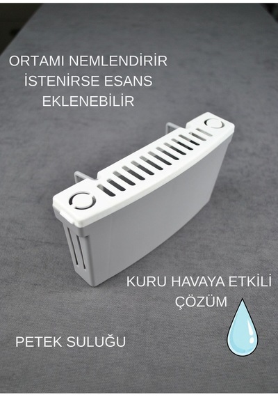1 Adet Petek Nemlendirici Kalorifer Suluğu Nemlendirici Kokusuz Petek Suluğu Gri