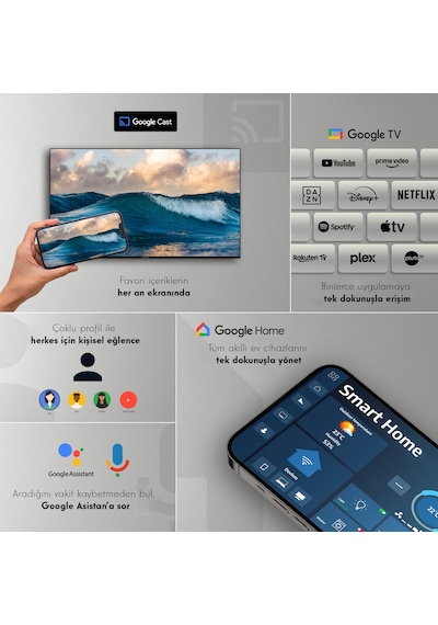 Thomson TV 32HG2S15K 32" 80 CM HD Smart Google TV