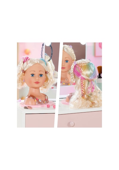 Baby Born Gökkuşağı Saç Tasarım Büstü 839379
