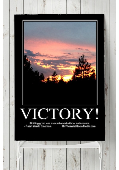 Victory-zafer Motivasyon Posteri