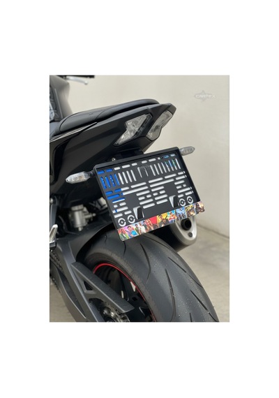 Gta Motor Plaka Çerçevesi 1 Adet Esnek Plakalık Motor Plakalık