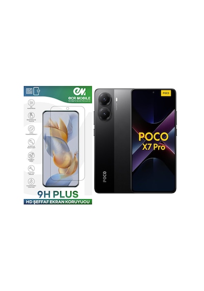 Poco X7 Pro Ekran Koruyucu Esnek Nano Cam Tam Uyumlu Şeffaf