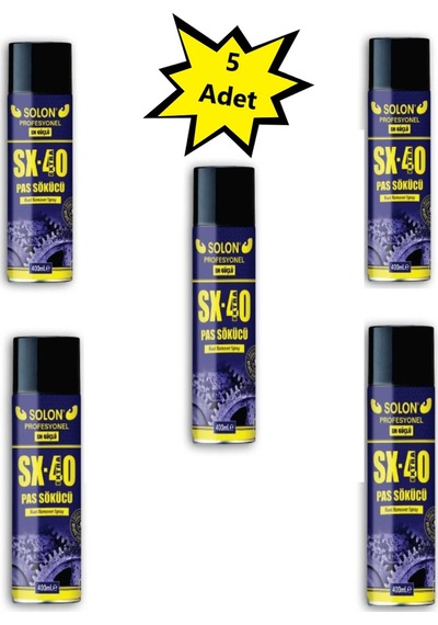 Solon SX-40 Extra Pas Sökücü 5 Adet 400 ML