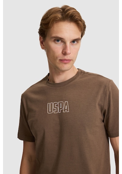 U.s. Polo Assn. Erkek Kahverengi Tişört 50327159-vr029