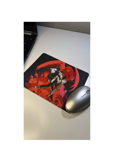 Chainsaw Man Anime V1 - 22x18 Gaming Kauçuk Kaymaz Taban Mouse Pad Fare Altlığı