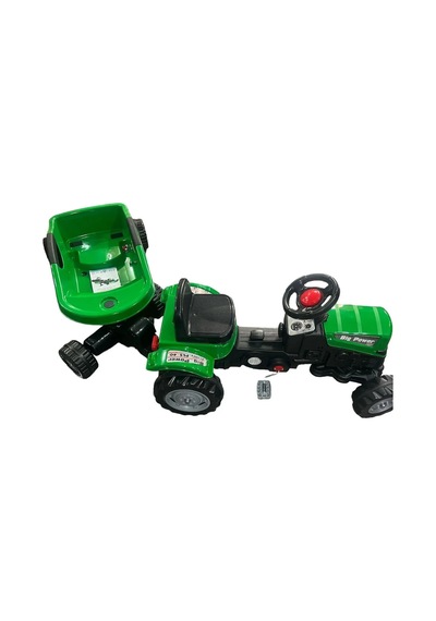 Pilsan Power Pedallı Big Trolley Traktör 07-320 Beyaz