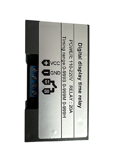T3230 220v 20a Programlanabilir Dijital Led Ekranlı Zamanlayıcı Gecikme Rölesi - Döngüsel Zaman Ayarlı Kontrol Kartı
