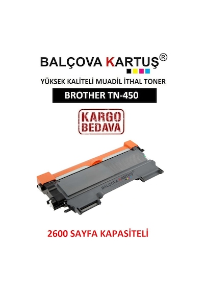 Brother Dcp-7065Dn Yazici Için 2600 Sayfa Tn-450 Uyumlu Toner