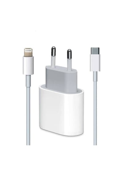 20W Hızlı Şarj Aleti Seti 20W Adaptör Usb-C Kablo